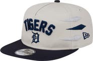New Era Men's New Era Cream Detroit Tigers Iron Golfer Snapback Hat