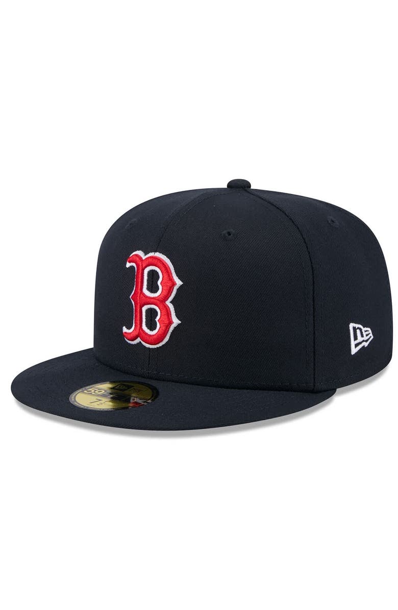 New Era Men's New Era Navy Boston Red Sox 2025 Jackie Robinson Day 59FIFTY Fitted Hat, Alternate, color, Navy