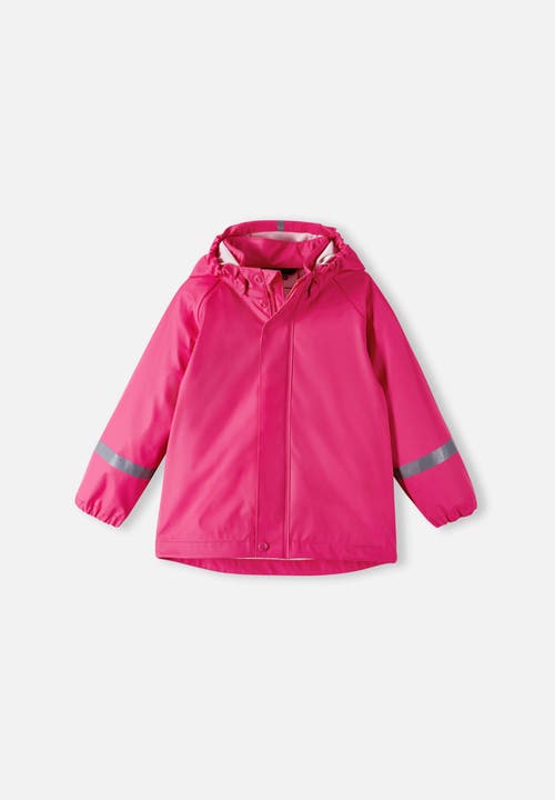 Reima Lampi Raincoat In Candy Pink