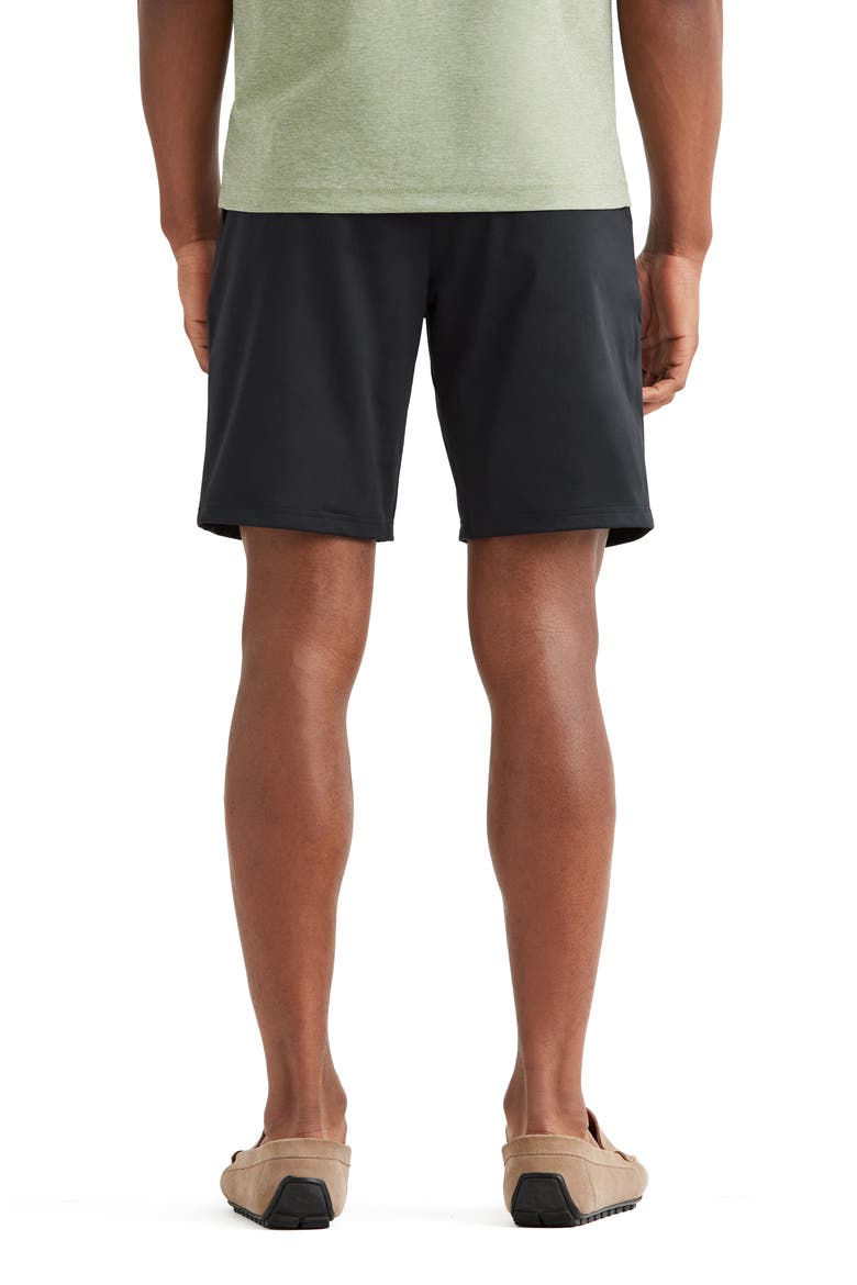 Flat Front Commuter Shorts, Alternate, color, BLACK