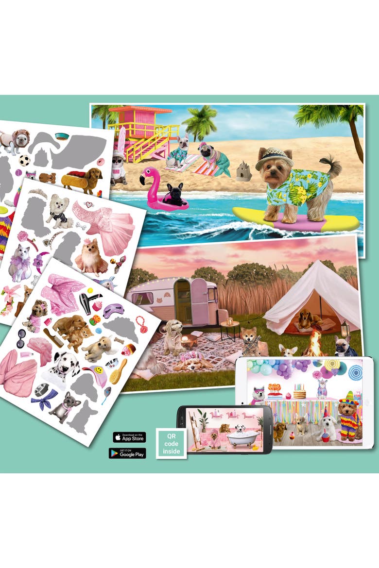 Sticker Book, Alternate, color, Multicolored