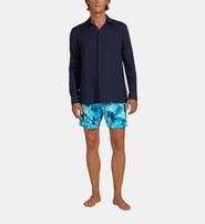 Vilebrequin Men's Linen Solid Shirt