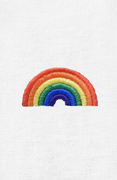 Dalix Womens Rainbow Jersey Relaxed Tee