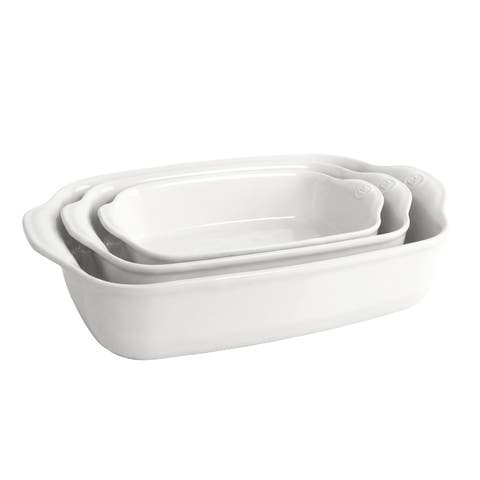 Rectangular Baking Dish, Set of 3, 1.25 qt, 2.4 qt, 3.8 qt