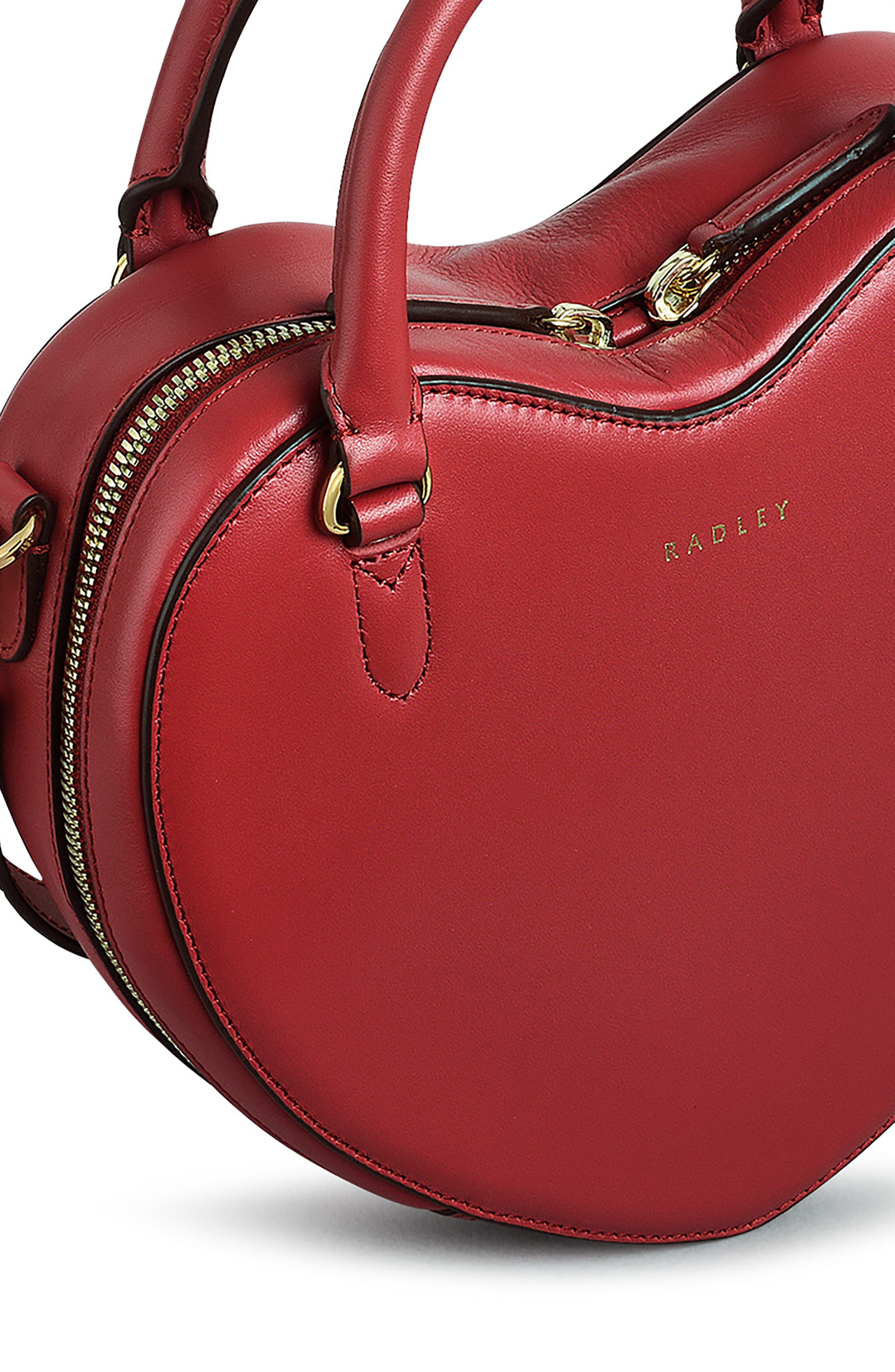 Radley Small Valentine's Crossbody Bag, Alternate, color, Crimson
