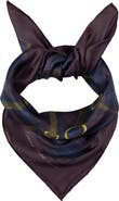 Lauren Ralph Lauren Equestrian Plaid Silk Square Scarf