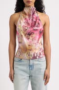 JADED LONDON Zene Sequin Top