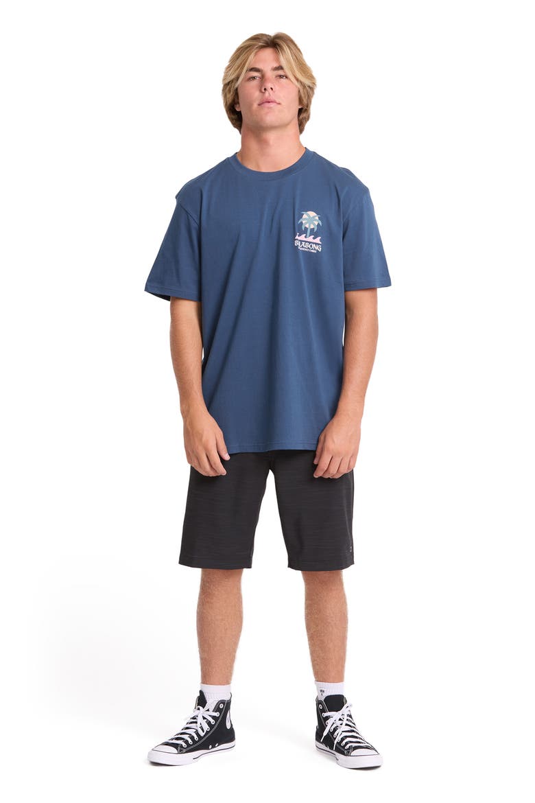 Portal Graphic T-shirt, Alternate, color, DARK DENIM