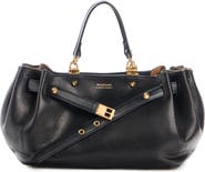 Balenciaga Small Fan Leather Carryall