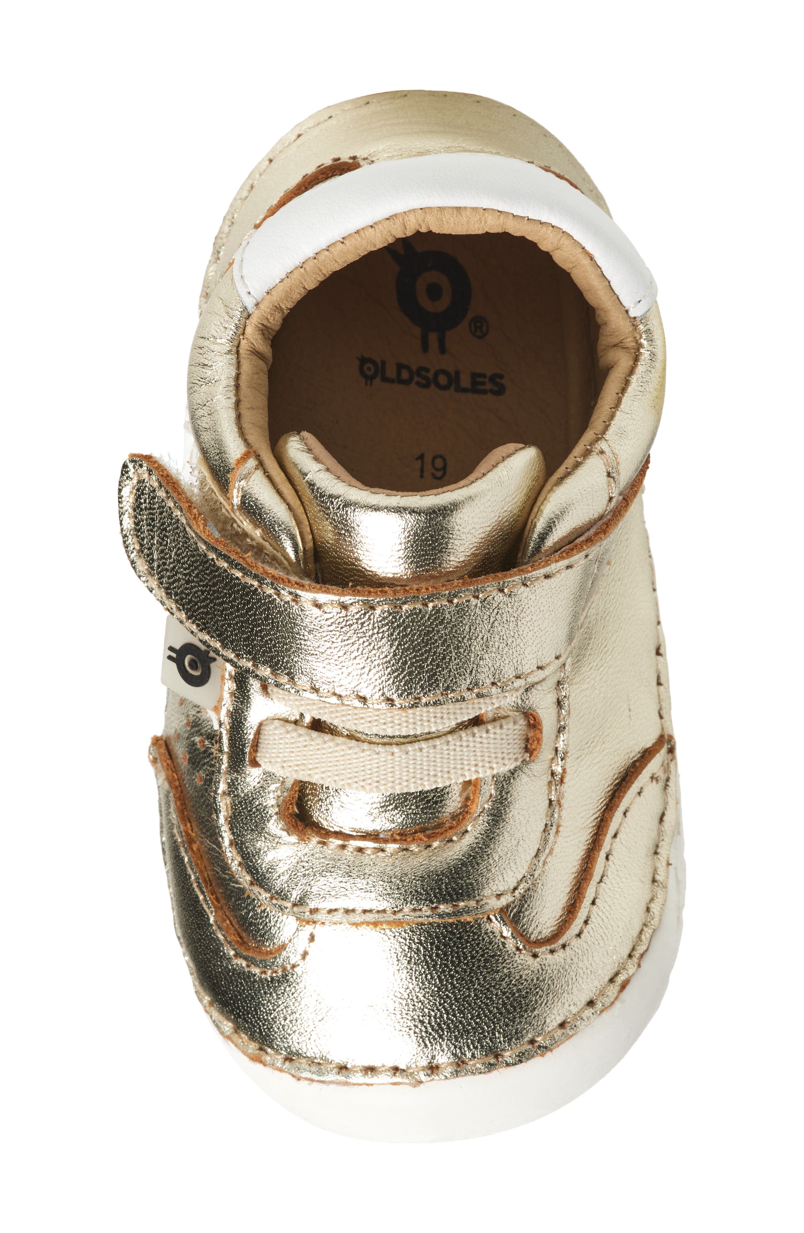 OLD SOLES Kids' Roady Pave Sneaker, Alternate, color, Gold / Snow