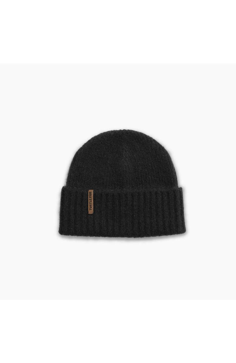 Turtle Fur Wool Polly Winter Beanie, Main, color, Black