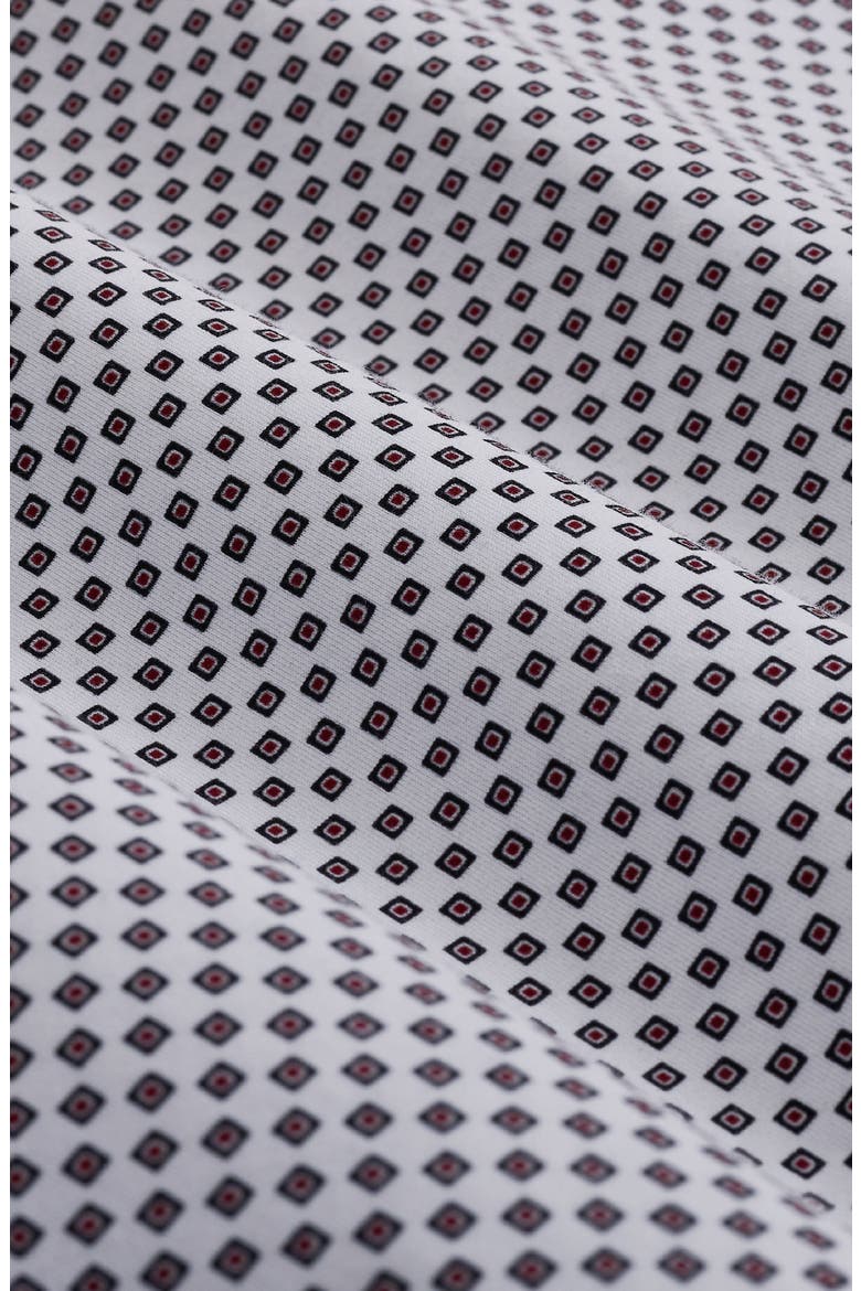 Devon OoohCotton Stretch Button Up Shirt, Alternate, color, CHALK
