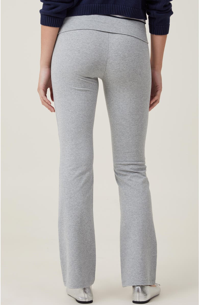 Cotton On Bella Bootleg Pant, Alternate, color, Grey Marle