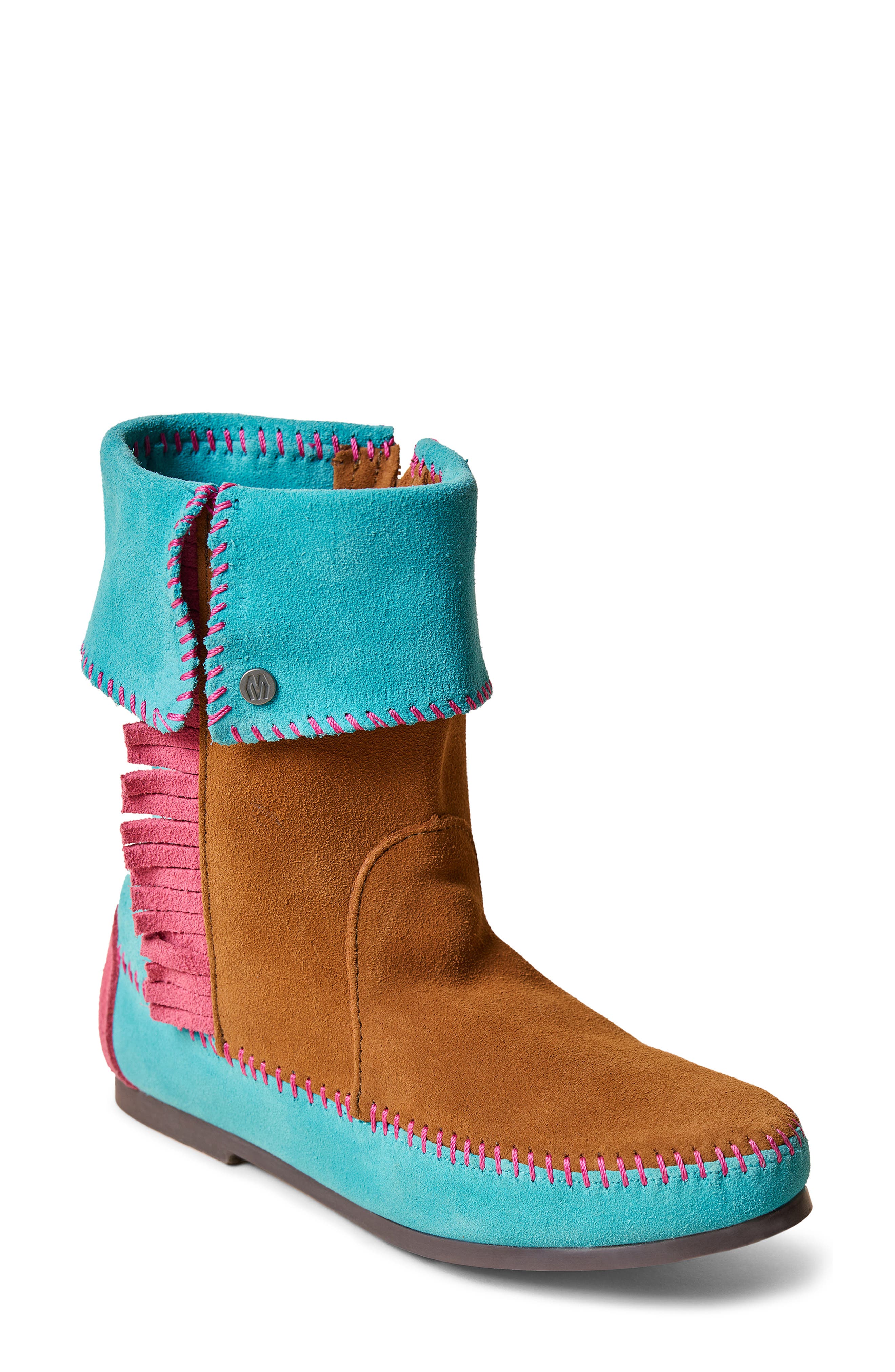 Minnetonka x Stranger Things Holly Wheeler Boot, Main, color, 