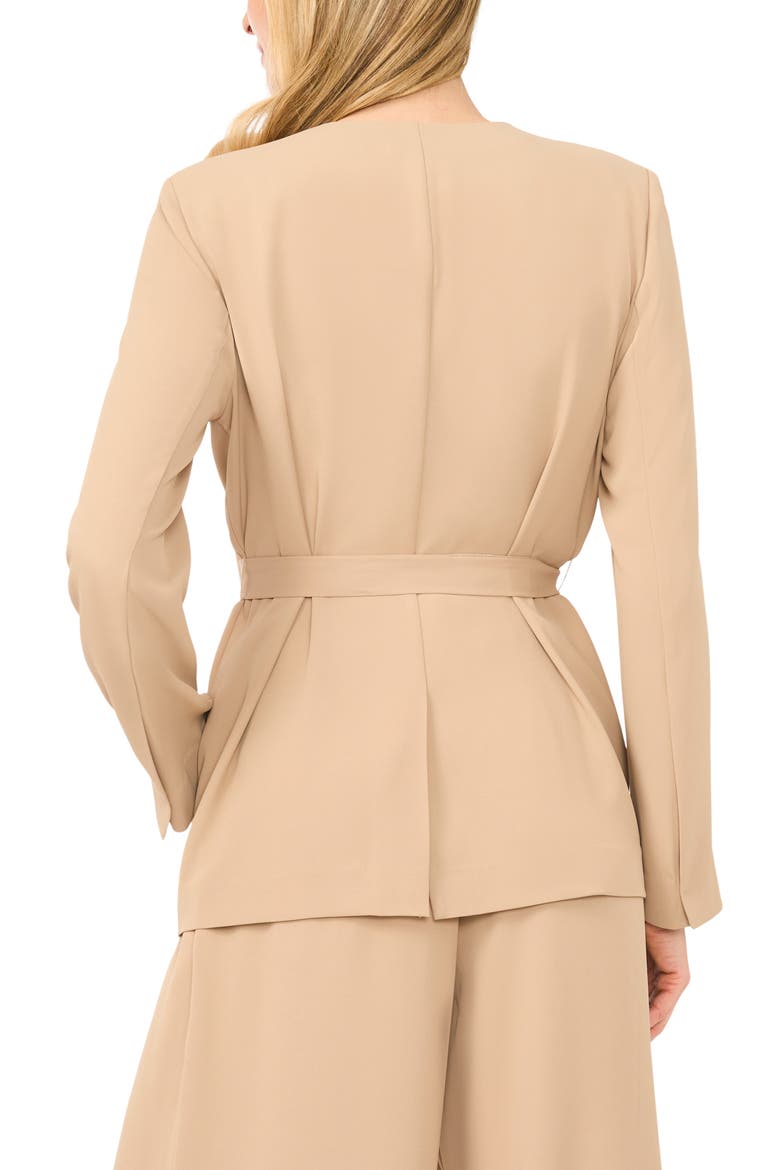 Wrap Blazer, Alternate, color, NOMAD CAMEL