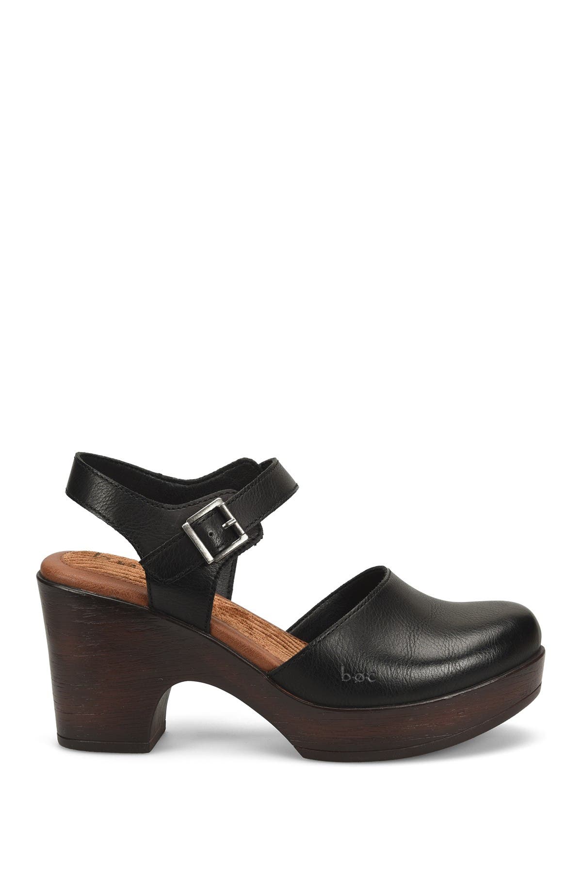 B O C BY BØRN Natasha Clog Platform Pump, Alternate, color, Black