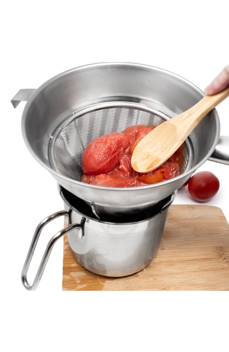 Norpro Stainless Steel Chinois/China Cap Strainer, Alternate, color, Silver