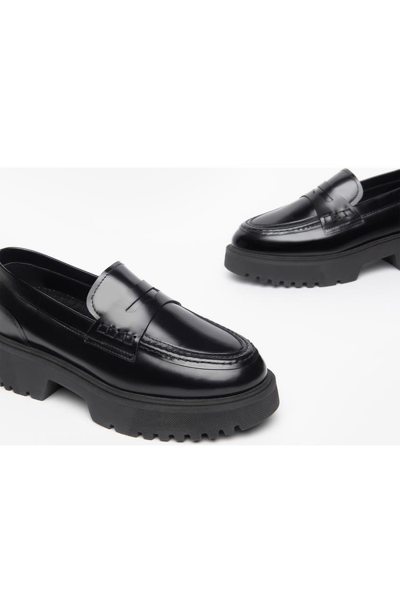 NeroGiardini Lug Sole Penny Loafer, Alternate, color,