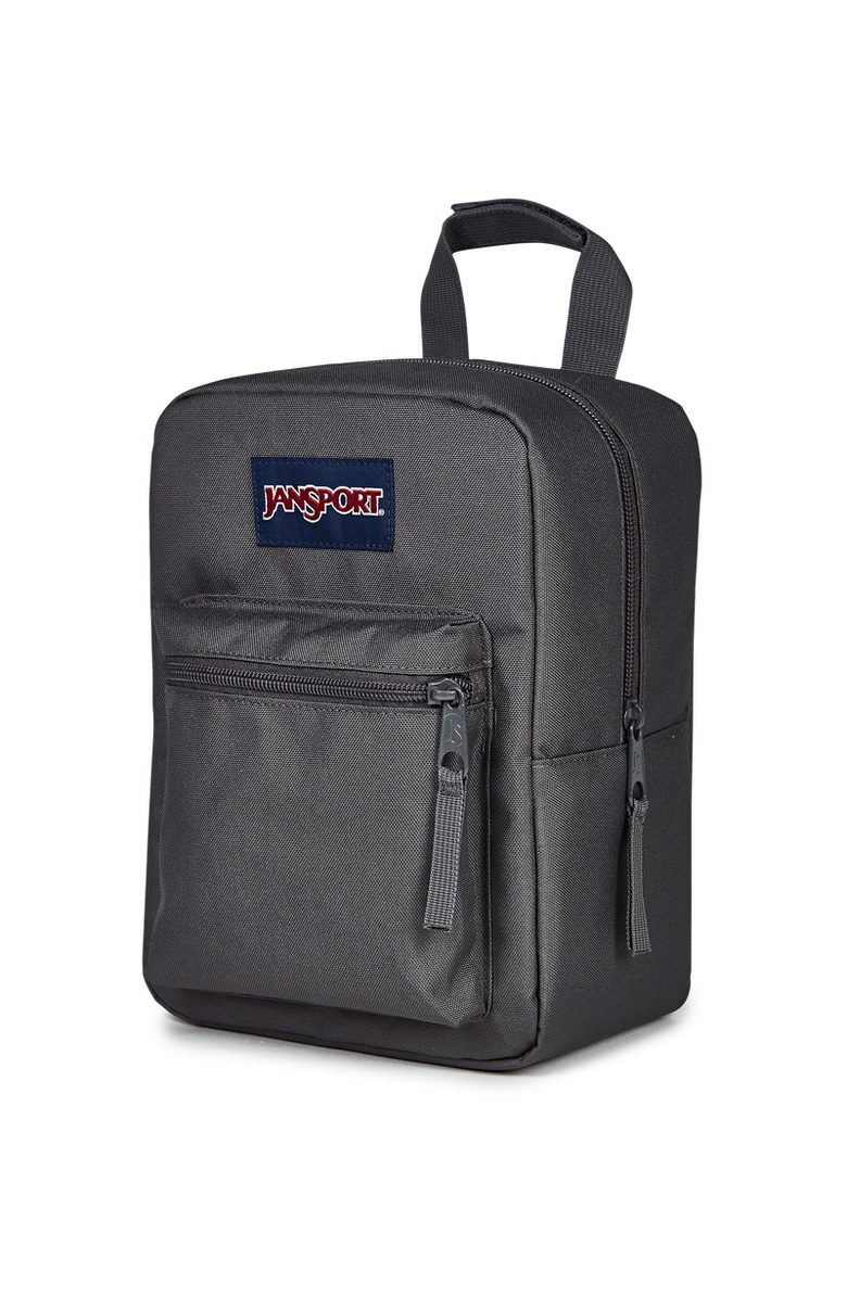 Jansport Big Break Lunch Bag, Alternate, color, Smokey Grit