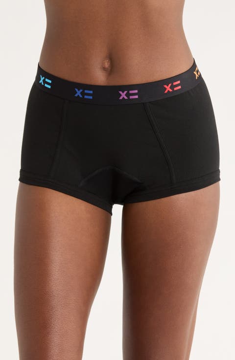 First Line Stretch Cotton Period Boyshorts (Regular & Plus Size)