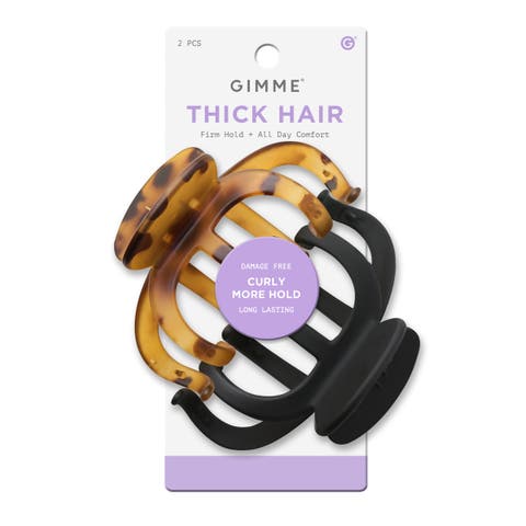 Claw Clip for Thick 
Curly Hair Duo