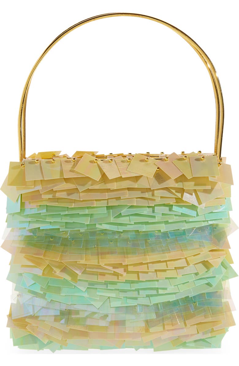 VANINA Le Tutu Sequin Top Handle Bag, Main, color,