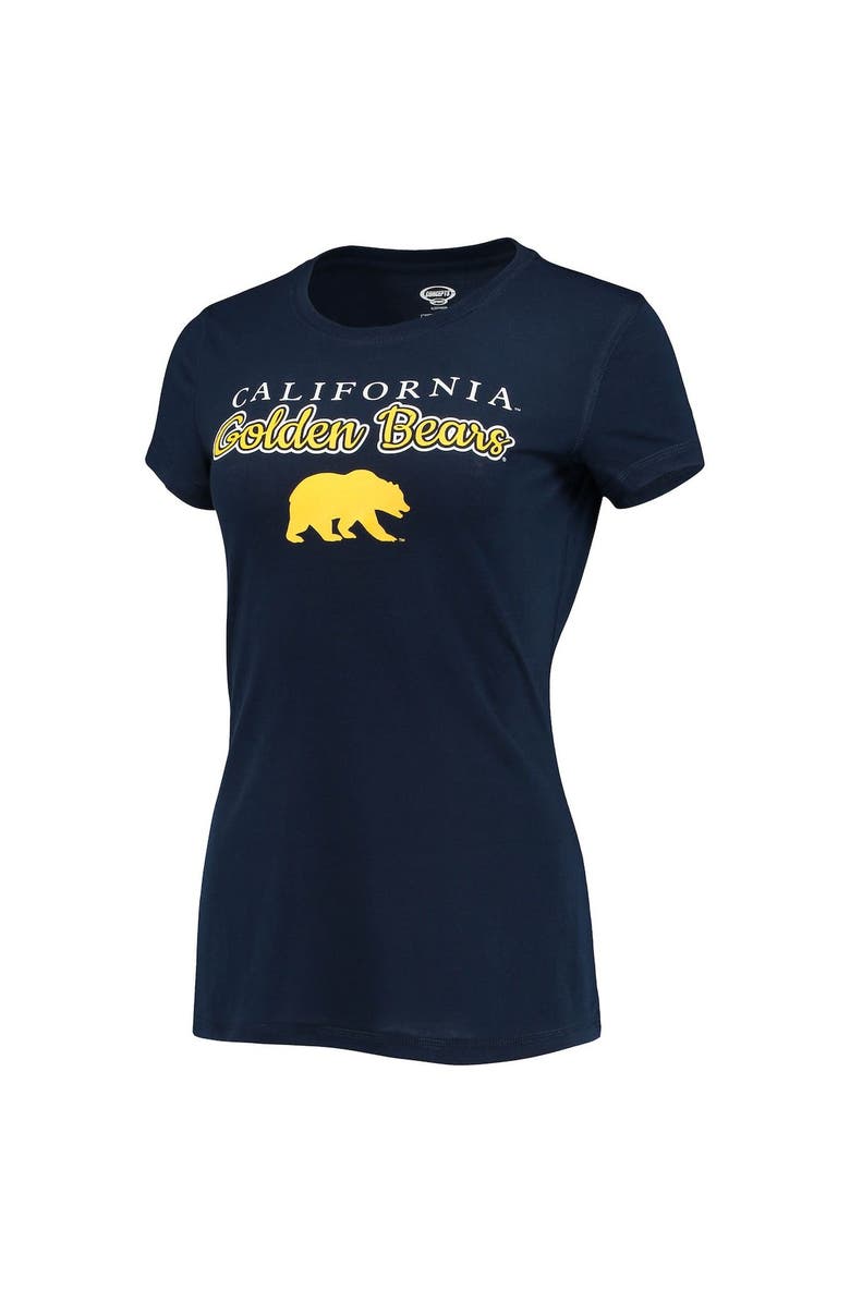 CONCEPTS SPORT Women's Concepts Sport Navy/Gold Cal Bears Lodge T-Shirt & Flannel Pants Sleep Set, Alternate, color, 