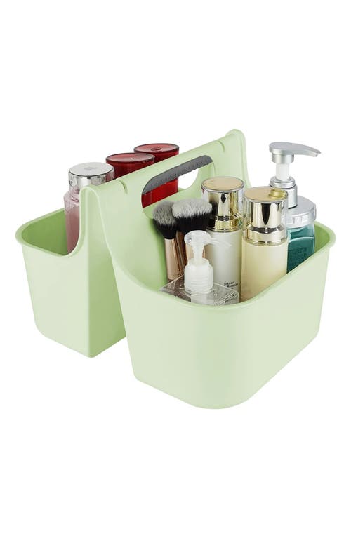 J&v Textiles J And V Textiles Portable Shower Caddy In Green