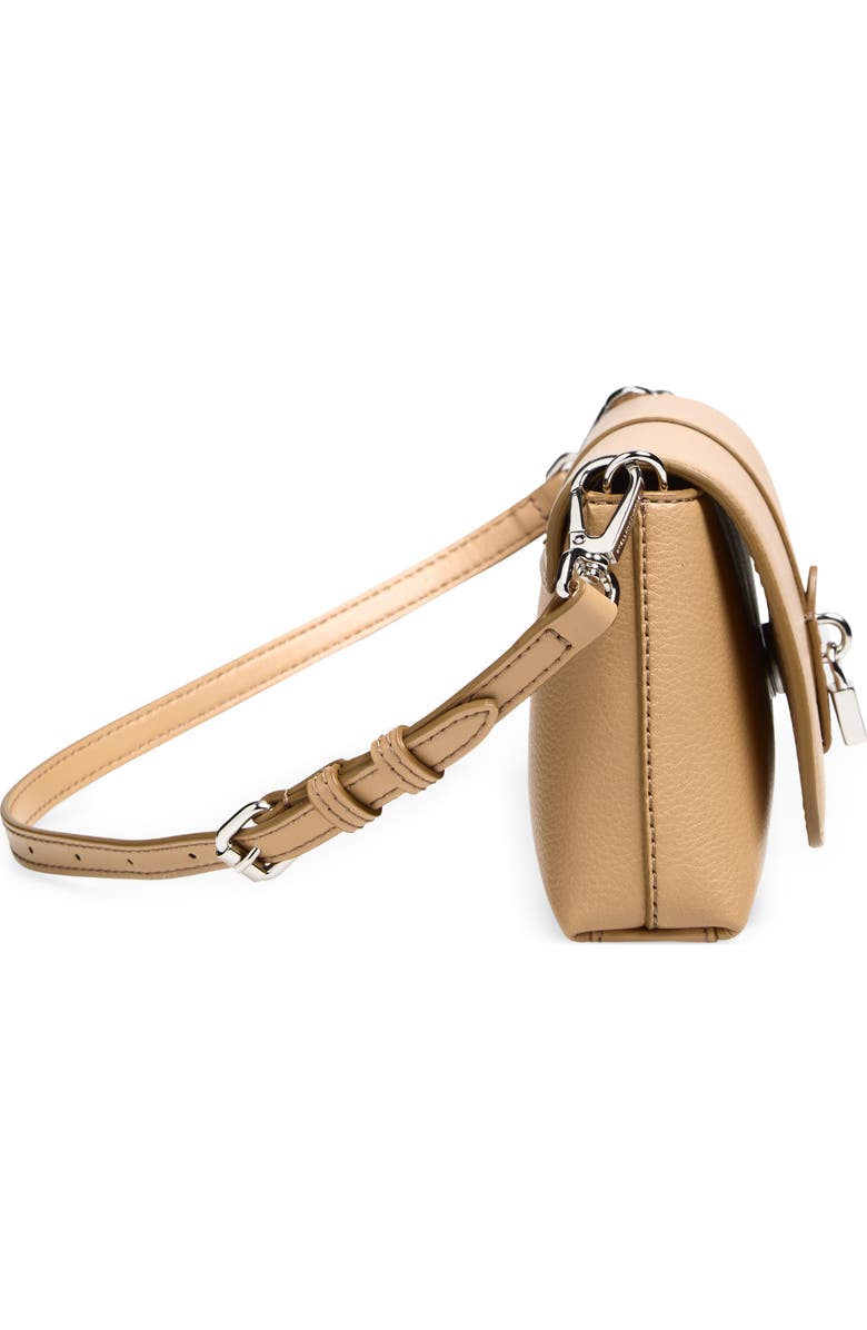 Stella McCartney Stella Ryder Pochette Shoulder Bag, Alternate, color, Honey