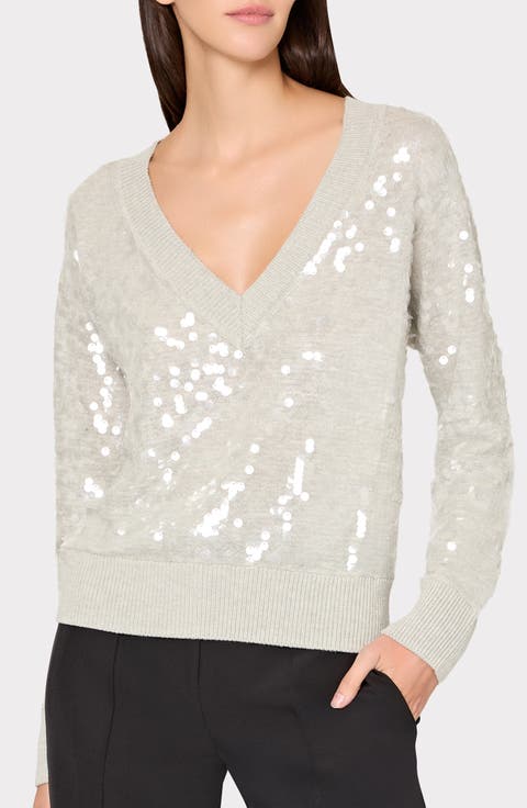 Ilaria Sequin Sweater (Petite)