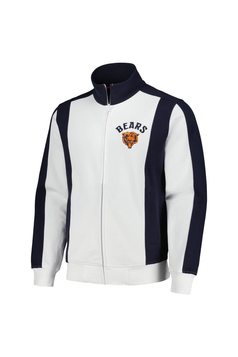 Men's Tommy Hilfiger White/Navy Chicago Bears Nolan Full-Zip Track Jacket, Alternate, color, White