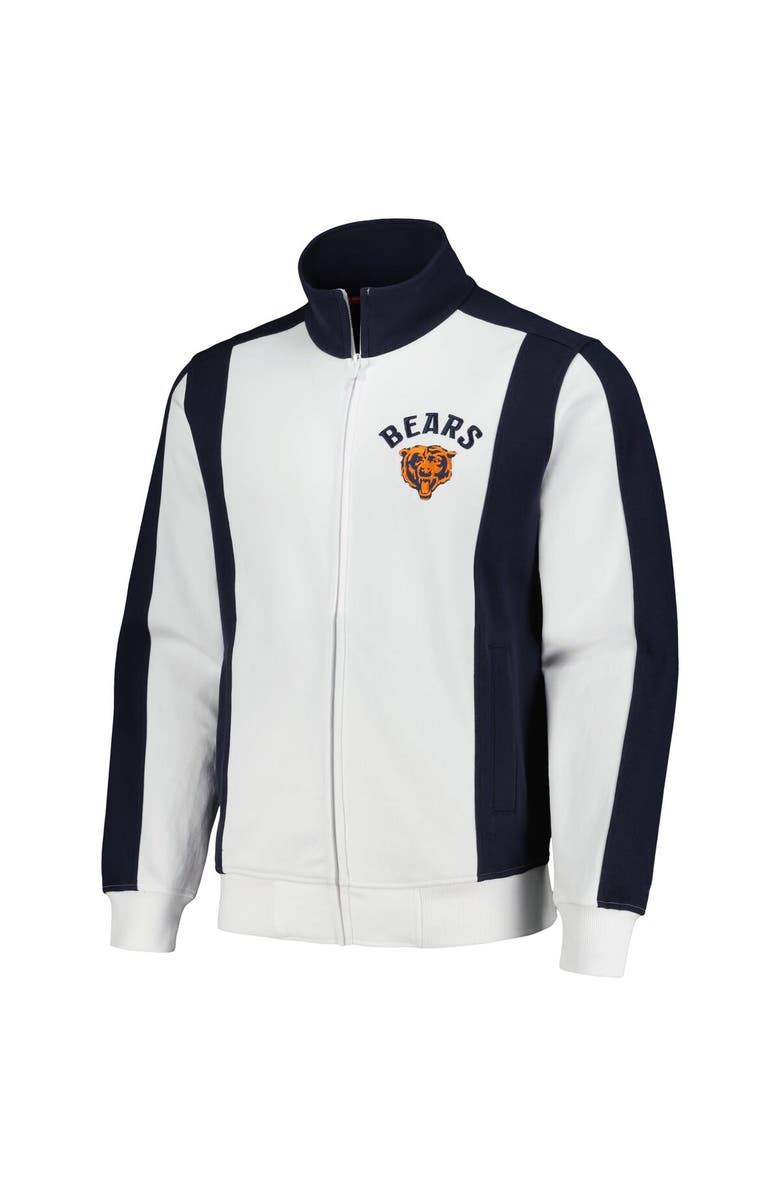 Tommy Hilfiger Men's Tommy Hilfiger White/Navy Chicago Bears Nolan Full-Zip Track Jacket, Alternate, color, White