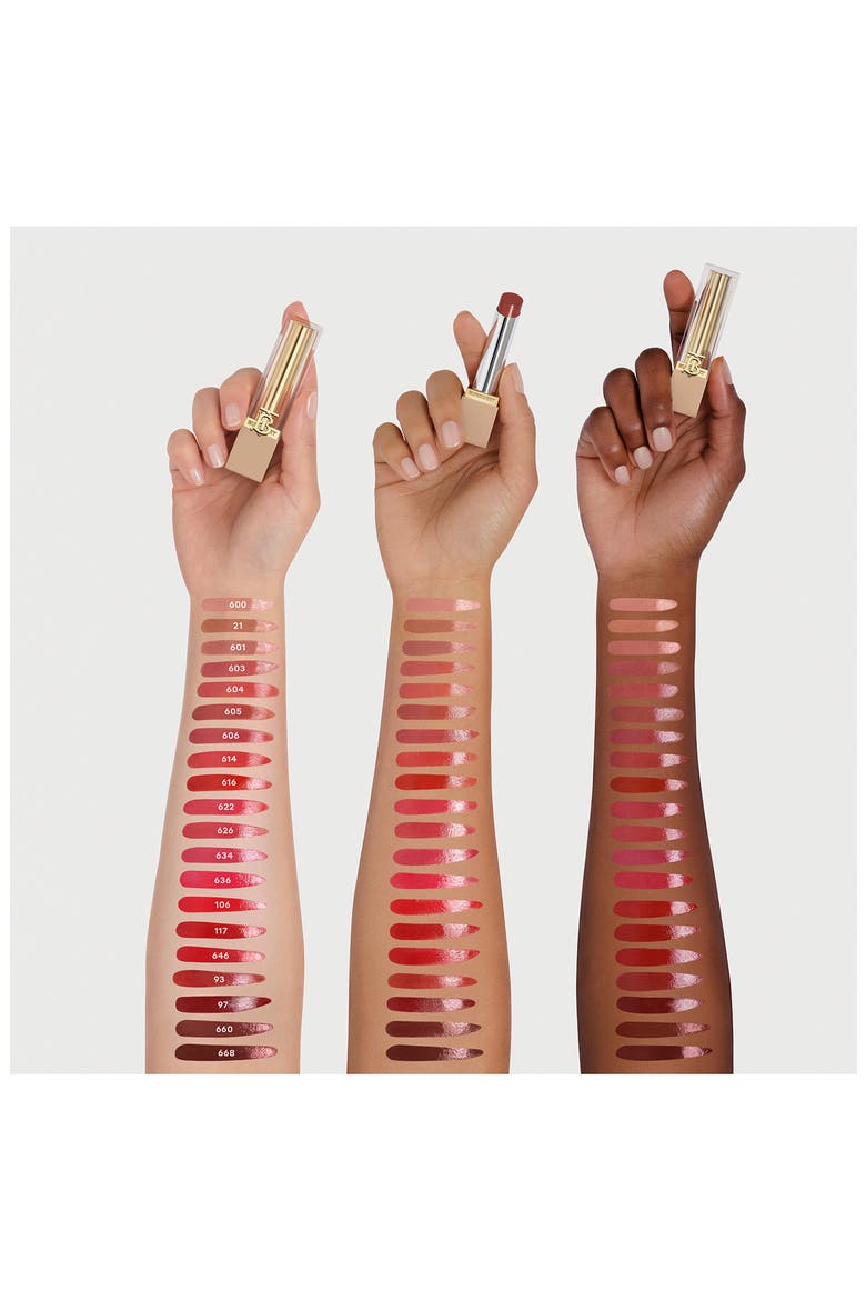 Brit Shine Lipstick, Alternate, color, 601 BRITISH ROSE