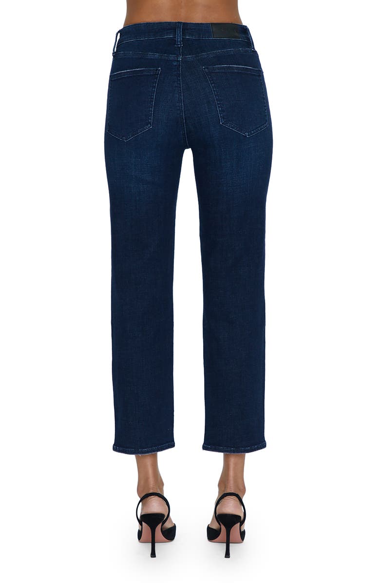 Pistola Monroe High Waist Raw Hem Crop Cigarette Jeans, Alternate, color, 