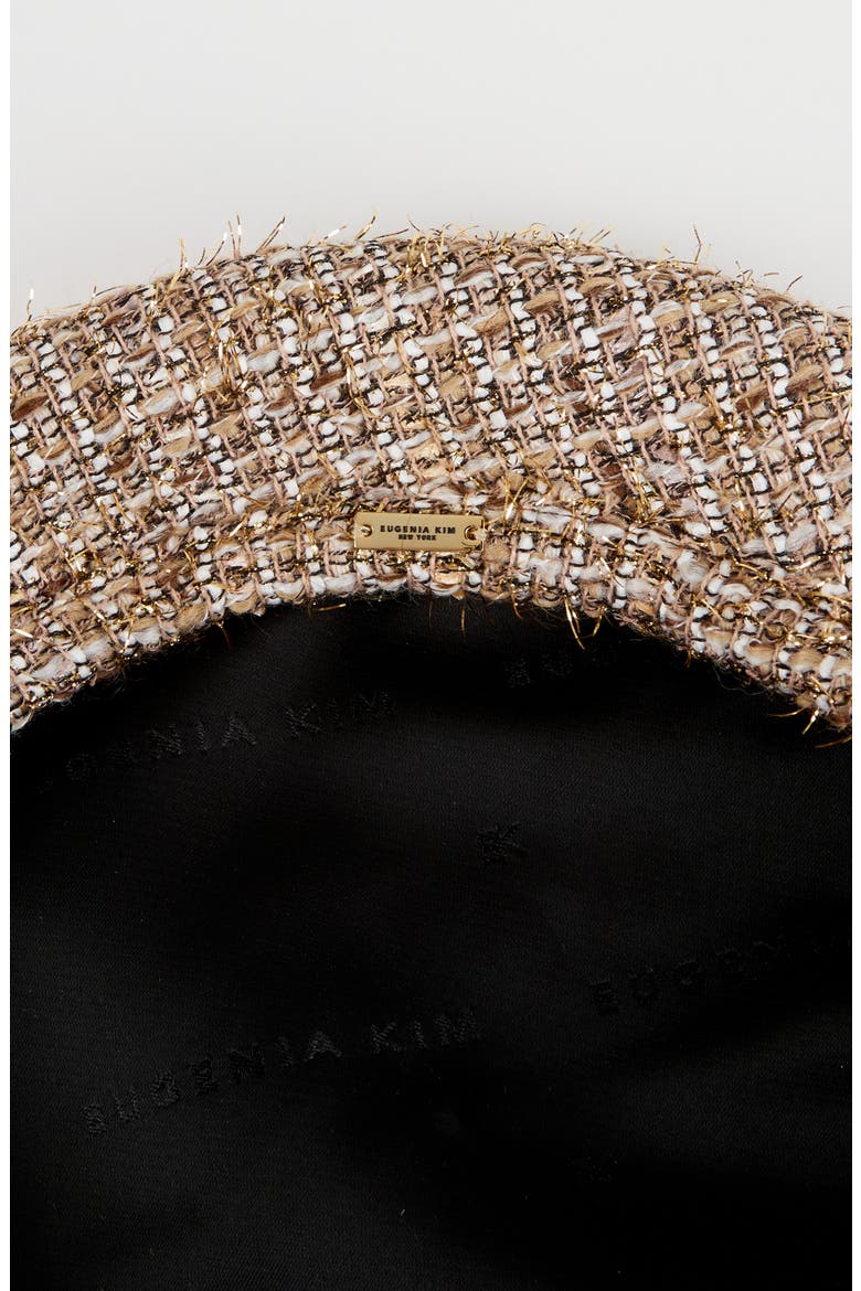 Carter Tweed Beret, Alternate, color, CAMEL/ GOLD