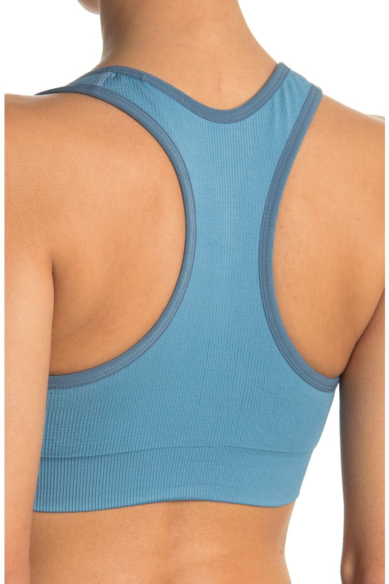 Rival Seamless Bra, Alternate, color, BLUE VEIL