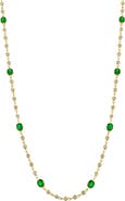 Bony Levy El Mar Station Emerald & Diamond Necklace