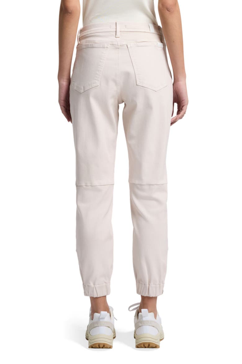 Darted Joggers, Alternate, color, VINTAGE WHITE