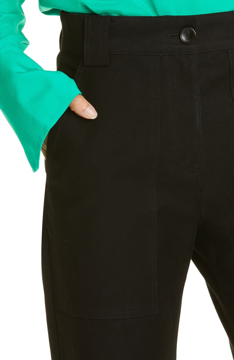 A.L.C. Halston Slim Leg Stretch Cotton Pants, Alternate, color, 