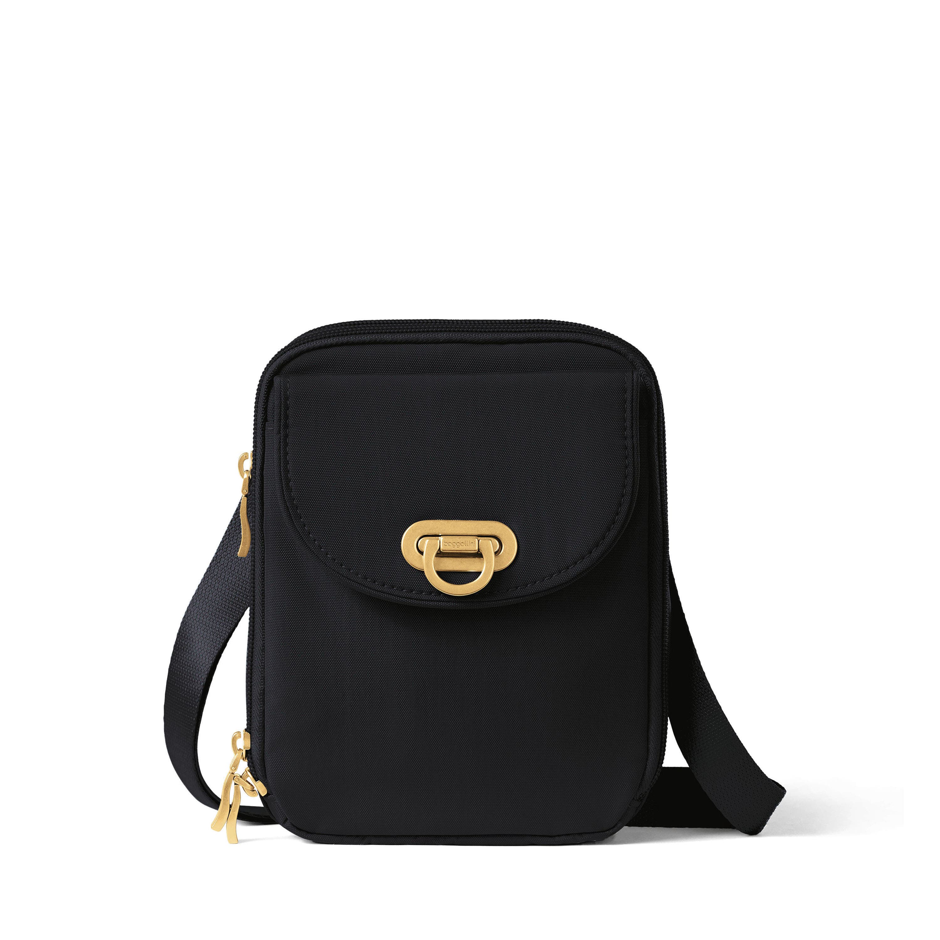 BLACK W/ GOLD HARDWARE
