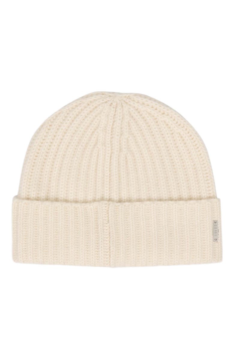GORSKI Cashmere Knit Hat, Main, color, Ivory