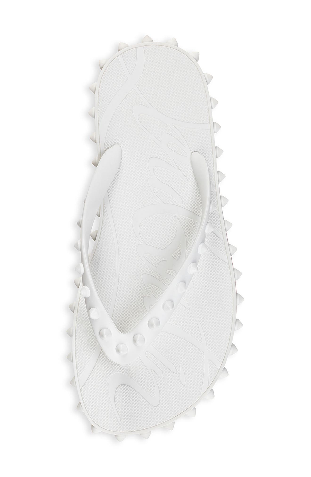 Super Loubi Flip Flop, Alternate, color, WHITE