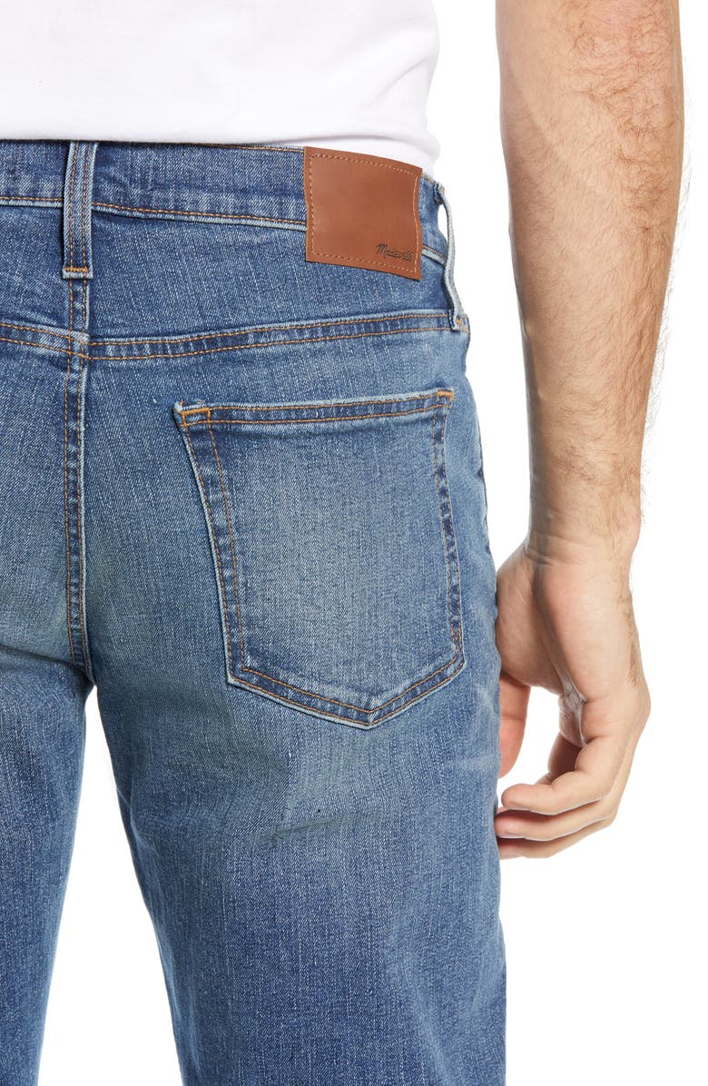 Madewell Straight Leg Jeans, Alternate, color, 