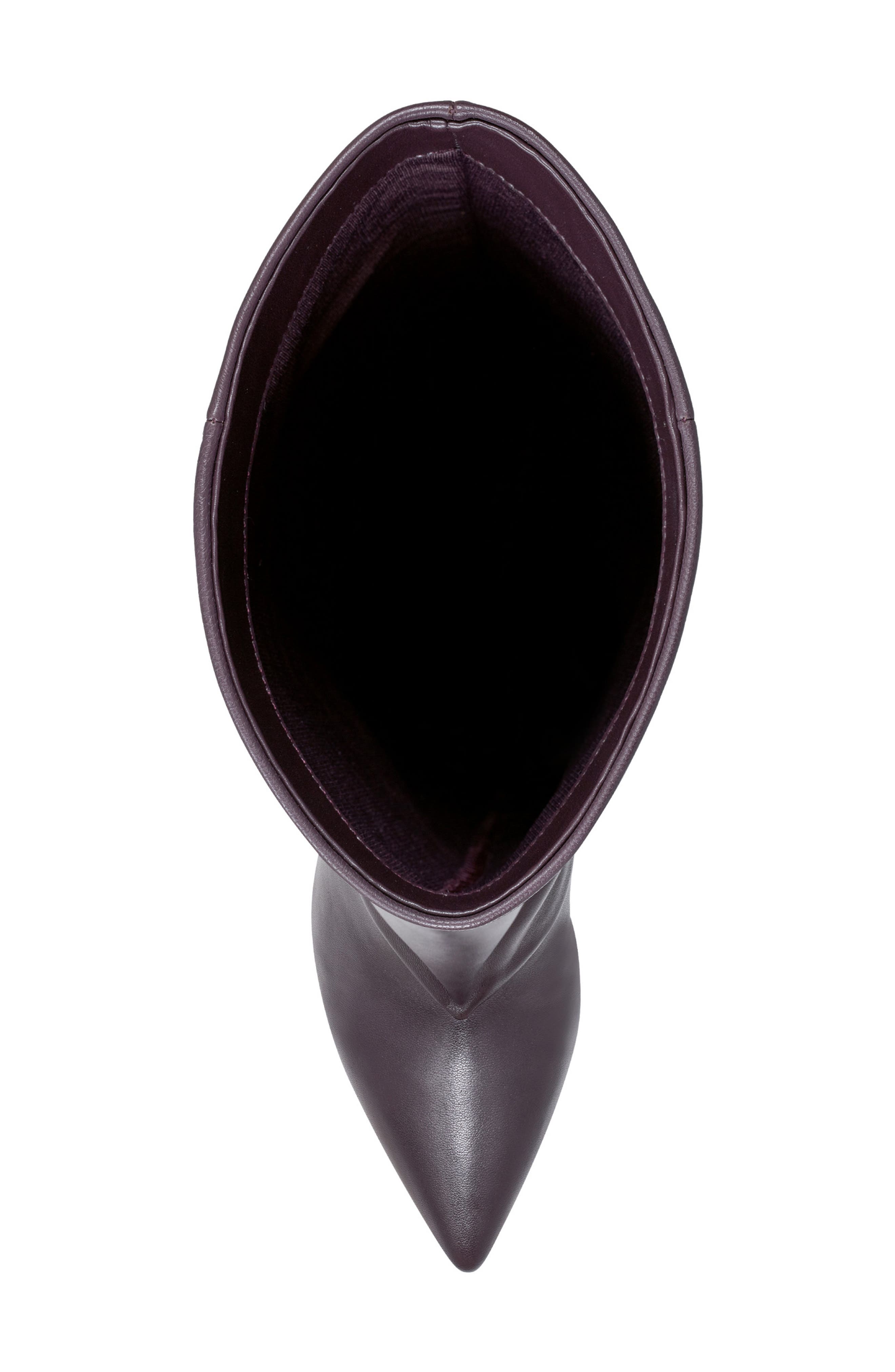 Marc Fisher LTD Gentle Pointed Toe Knee High Boot, Alternate, color, Dark Burgundy