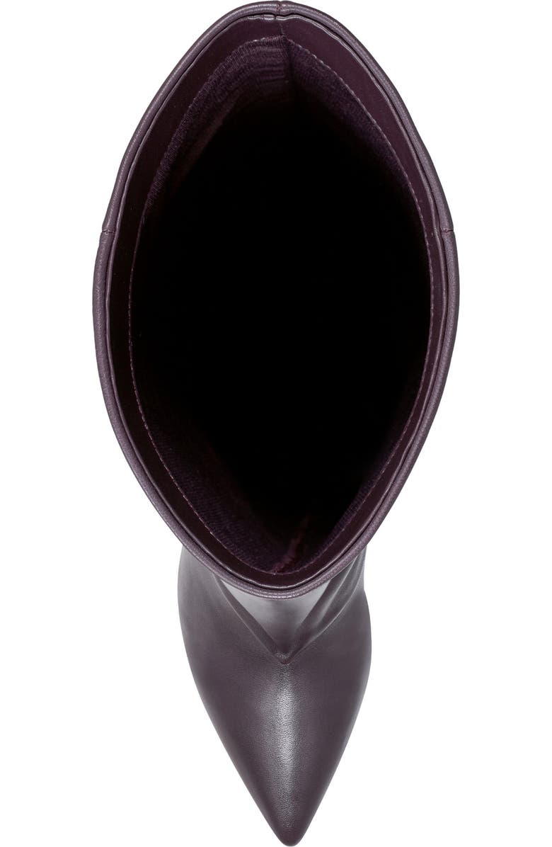 Marc Fisher LTD Gentle Pointed Toe Knee High Boot, Alternate, color, Dark Burgundy