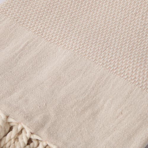 Olive And Linen Olive & Linen Whisper Weight Turkish Towel Set In Sand