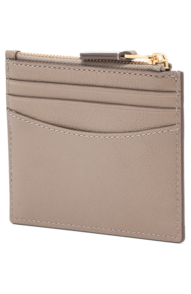 Marc Jacobs The Zip Card Case, Alternate, color, Cement