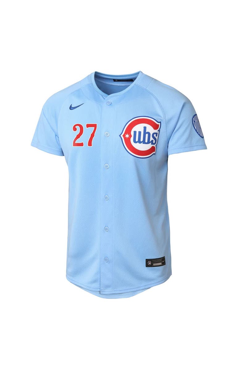 Nike Youth Nike Seiya Suzuki Baby Blue Chicago Cubs 2nd Alternate Limited Player Jersey, Alternate, color, 