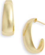 ARGENTO VIVO J-Hoop Earrings