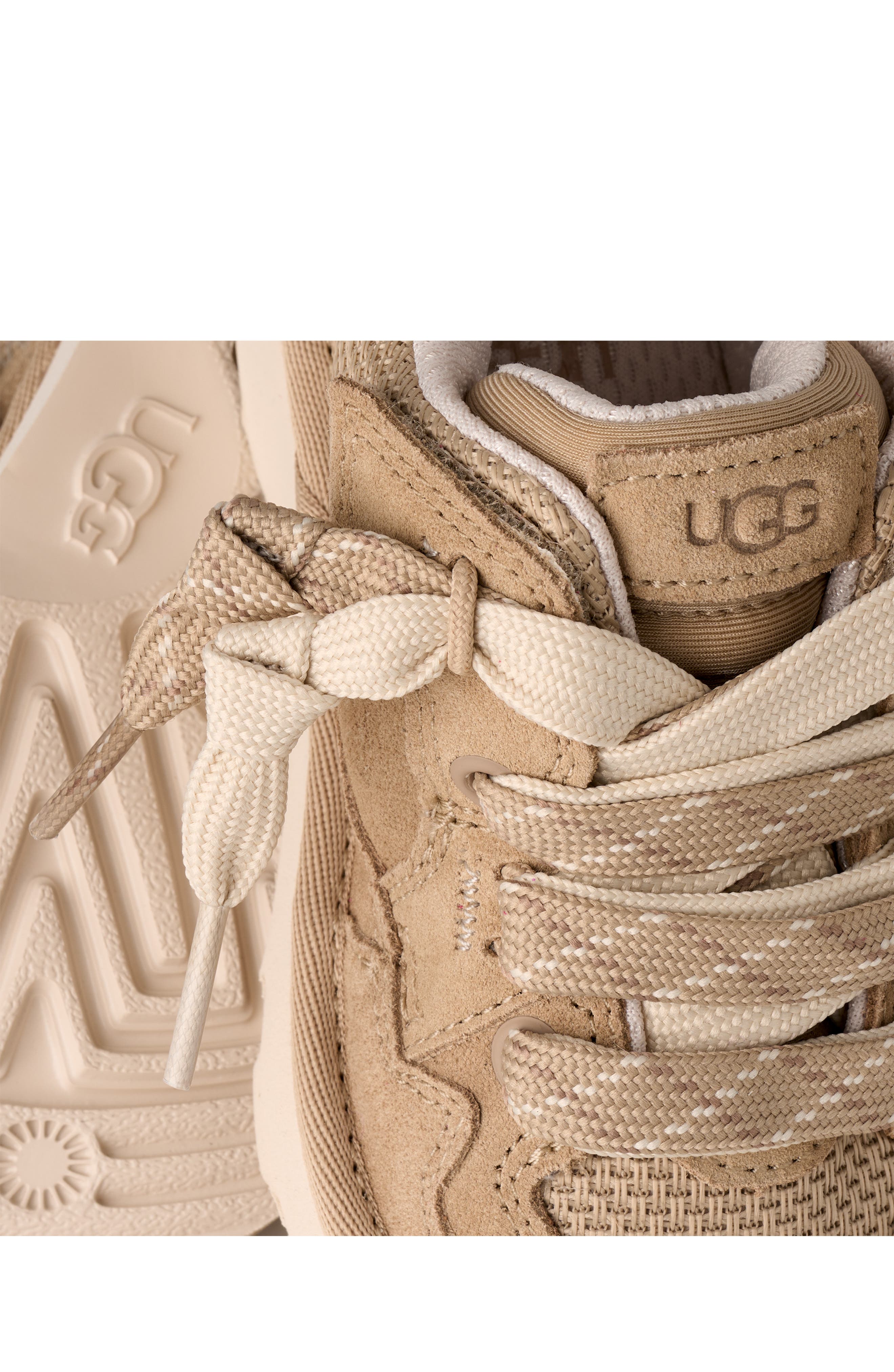 UGG<sup>®</sup> Kids' Lo Lowmel Sneaker, Alternate, color, Mustard Seed